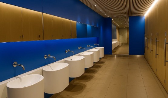Sustainability role in restrooms
